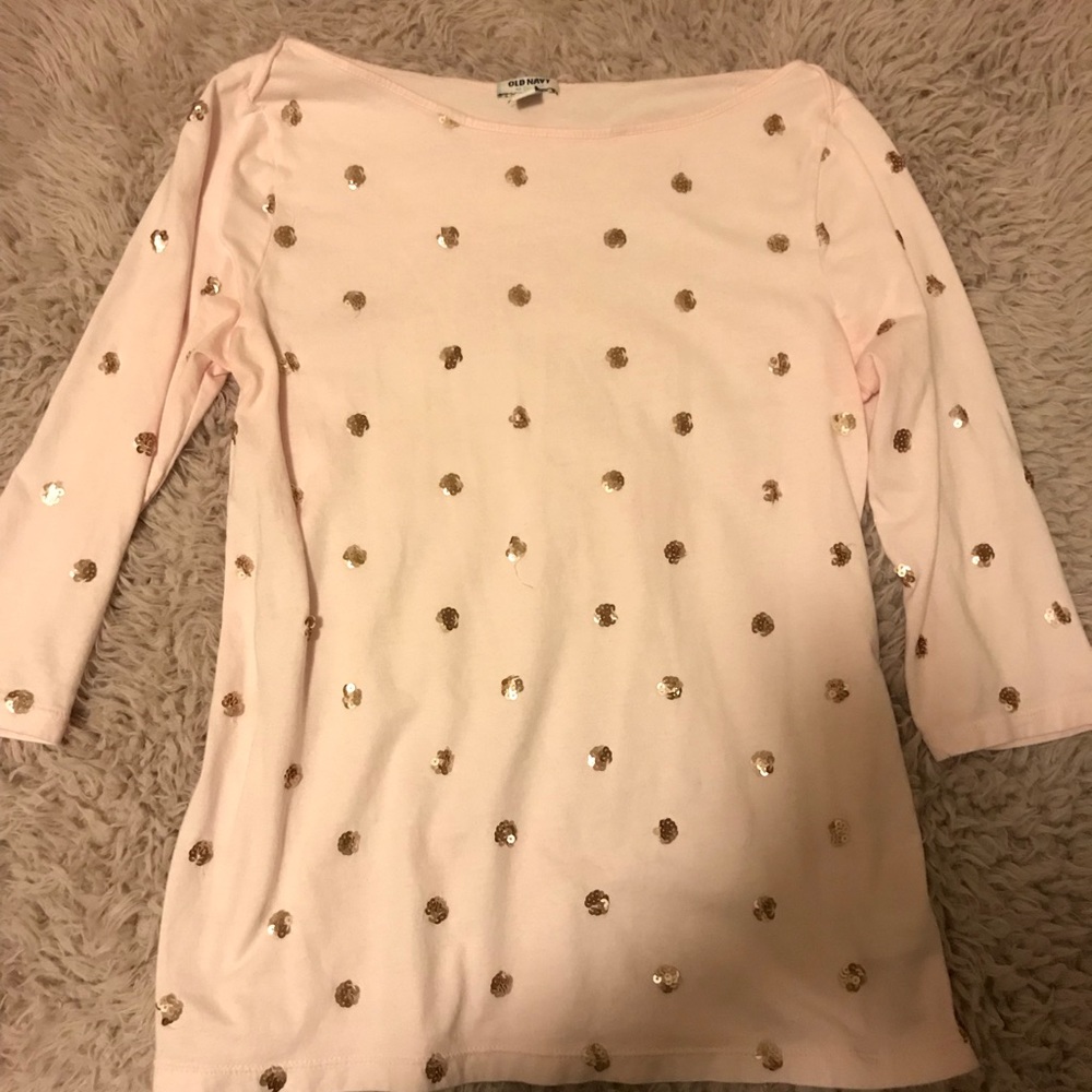 Old navy sequin tee!